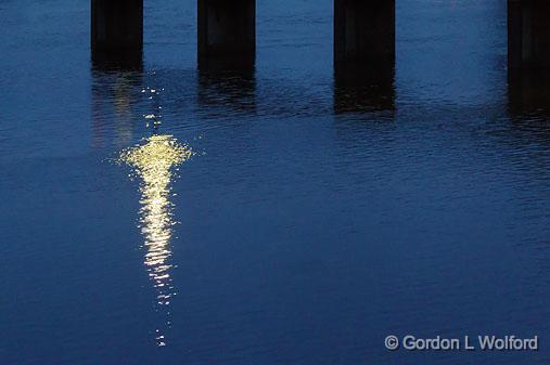 Canal Reflection_22140-2.jpg - Photographed along the Rideau Canal Waterway at Smiths Falls, Ontario, Canada.